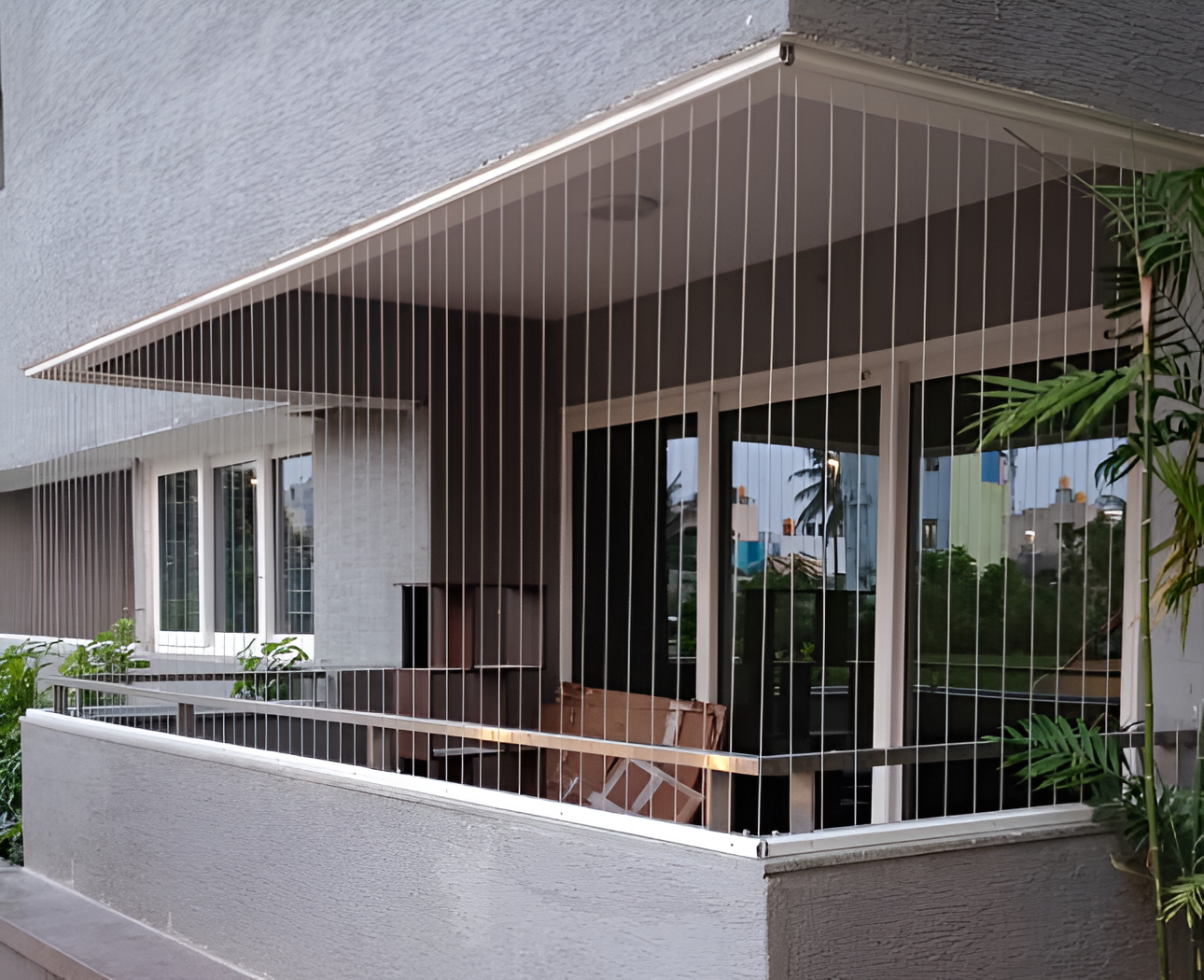 Invisible Grill installation Mumbai